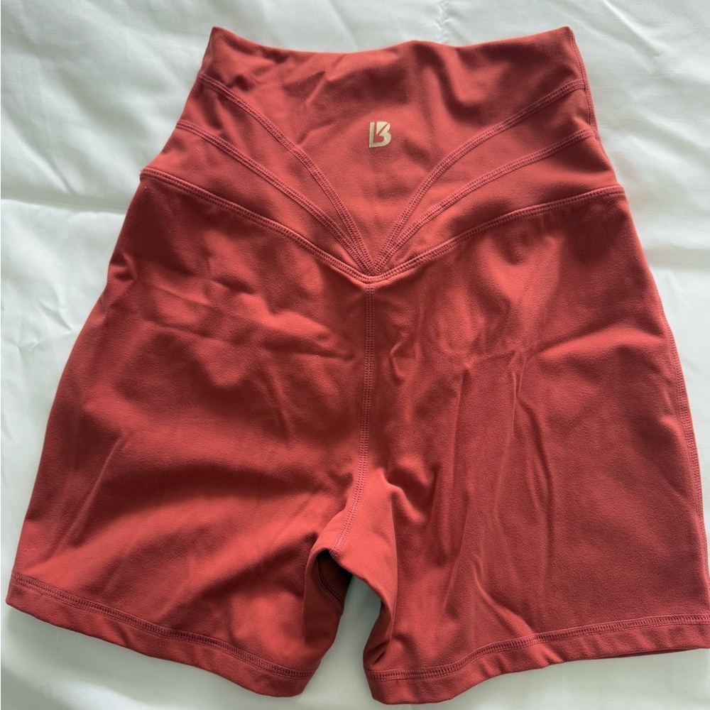BuffBunny Coral Bike Shorts - Picture 5 of 6